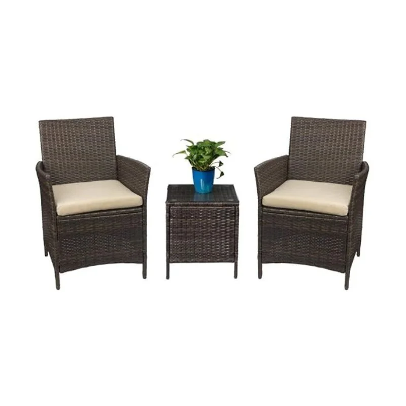 Devoko Patio Porch Furniture Sets 3 Pieces